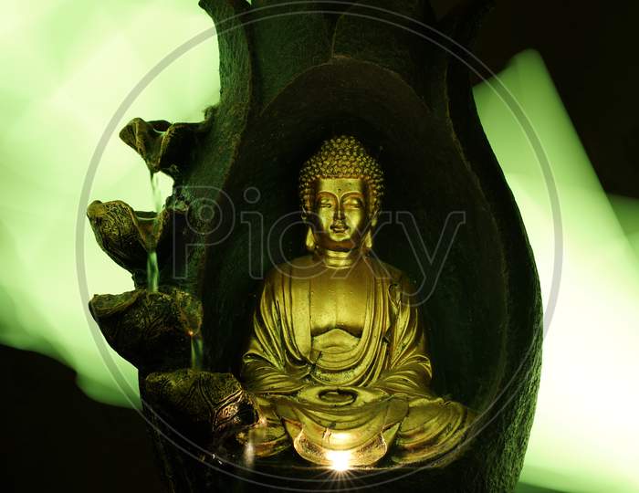 Buddha Light painting