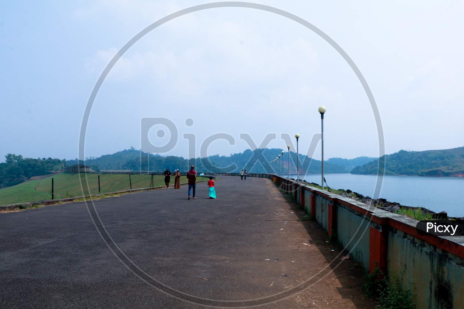Beautiful Scenery From The Banasura Sagar Dam In Western Ghats, Wayanad, Kerala