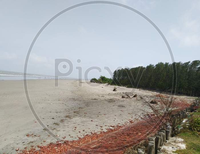 Kargil Beach In Bakkhali