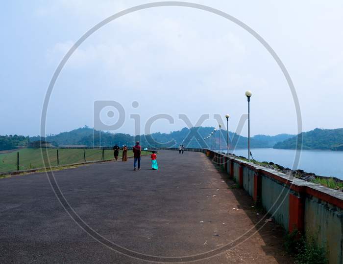 Beautiful Scenery From The Banasura Sagar Dam In Western Ghats, Wayanad, Kerala
