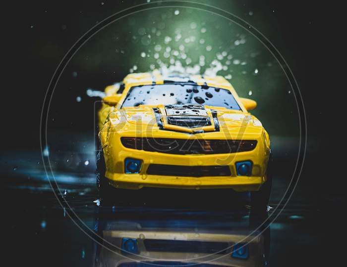 Car photography and water drop lets