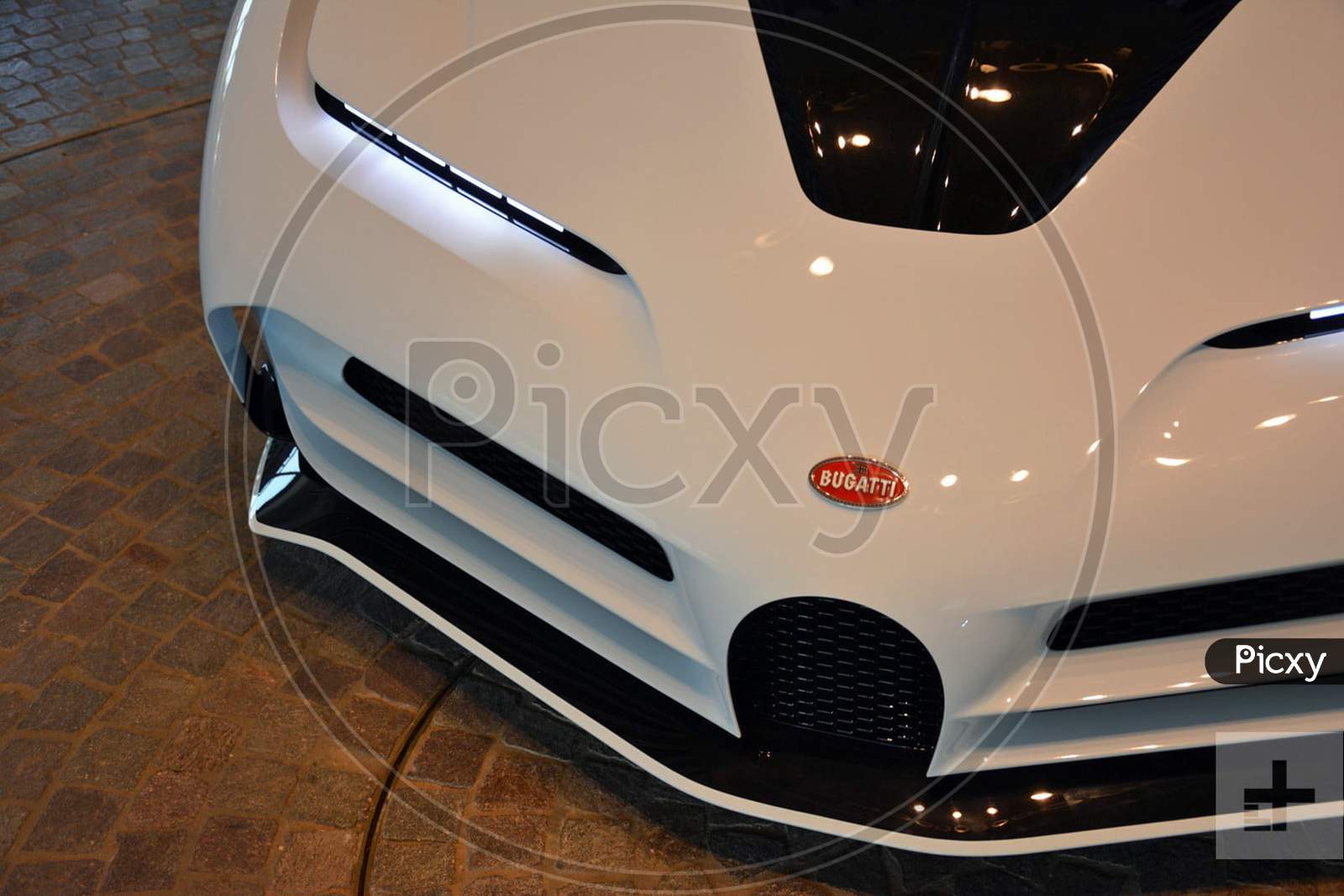 bugatti devo, special white edition, one of the super luxury car in the world
