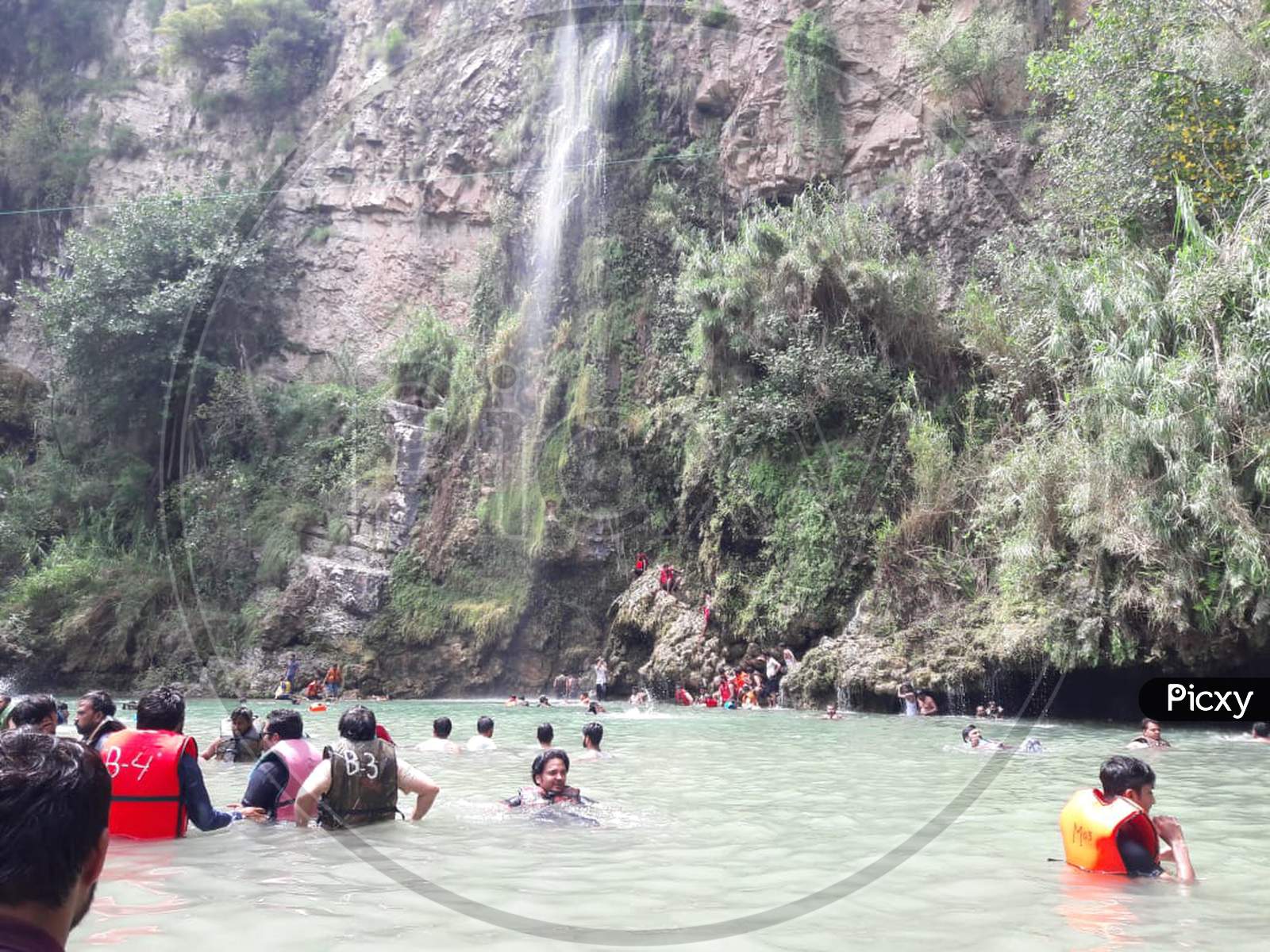 waterfall kallar kahar