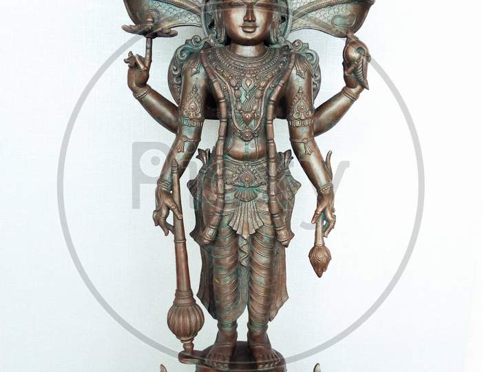 statue of Lord Vishnu