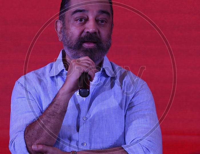 Actor Turned Politician Kamal Haasan Founder Of Makkal Needhi Maiam (Mnm),  Addresses A Press Conference, In Chennai, Thursday.Nov.05.2020
