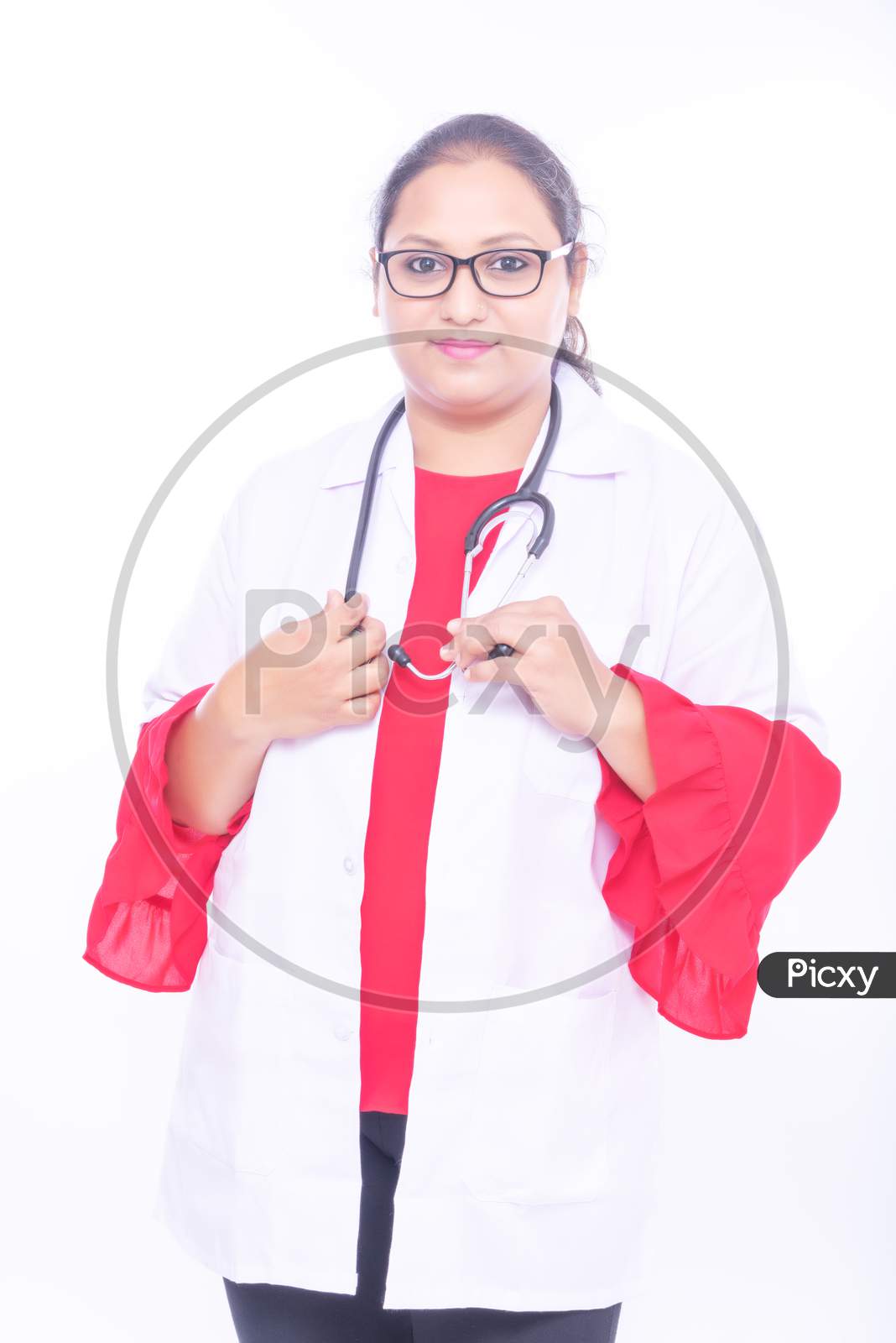 Young Indian doctor