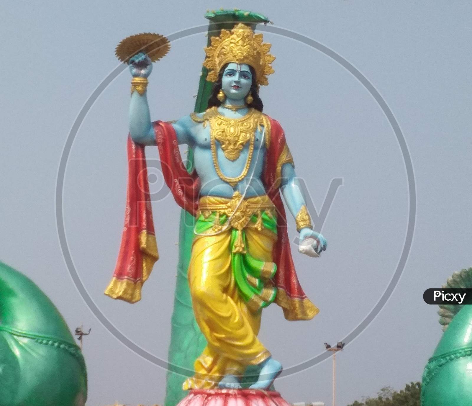 Hindu god statue nilakhanth dhan poicha Gujarat India