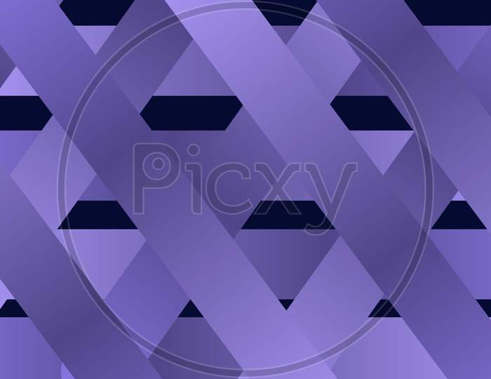 Zig Zag Abstract Or Illustration For Video Background