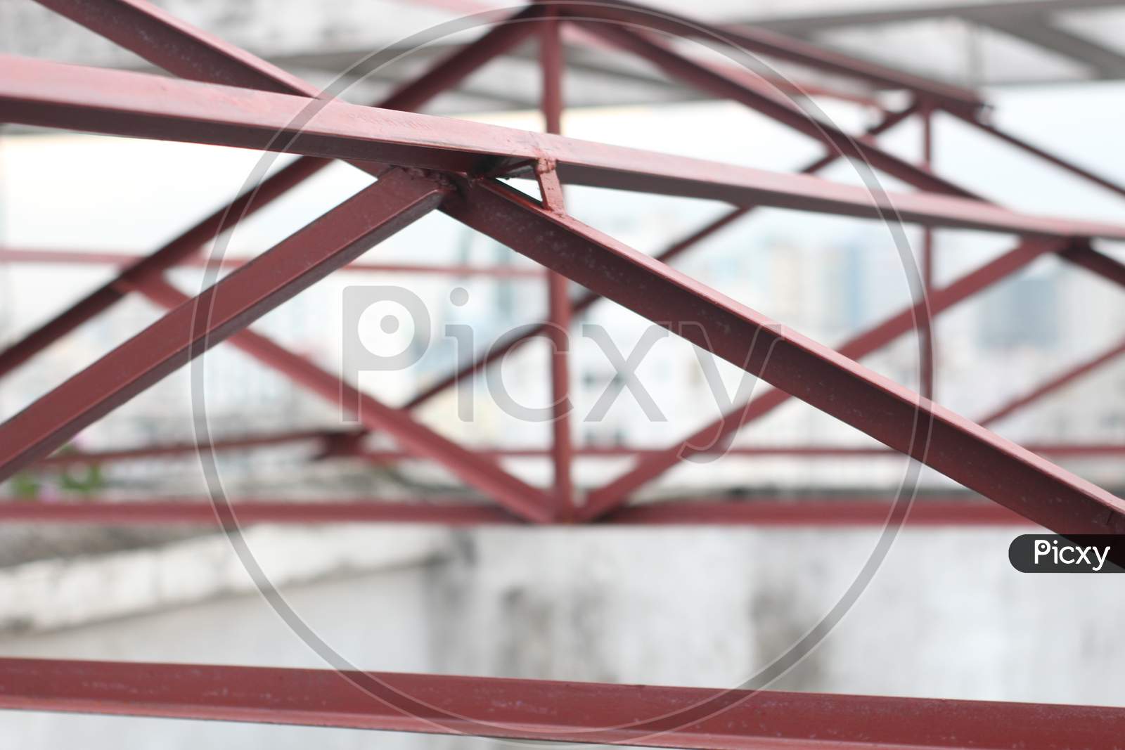 The structure of a bridge.