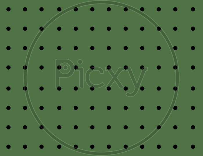 Black Dots Abstract Or Illustration For Video Background
