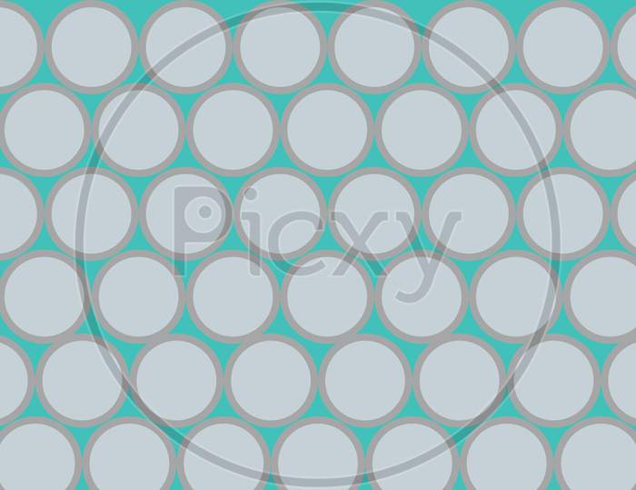 Snow Circle Abstract Or Illustration For Video Background