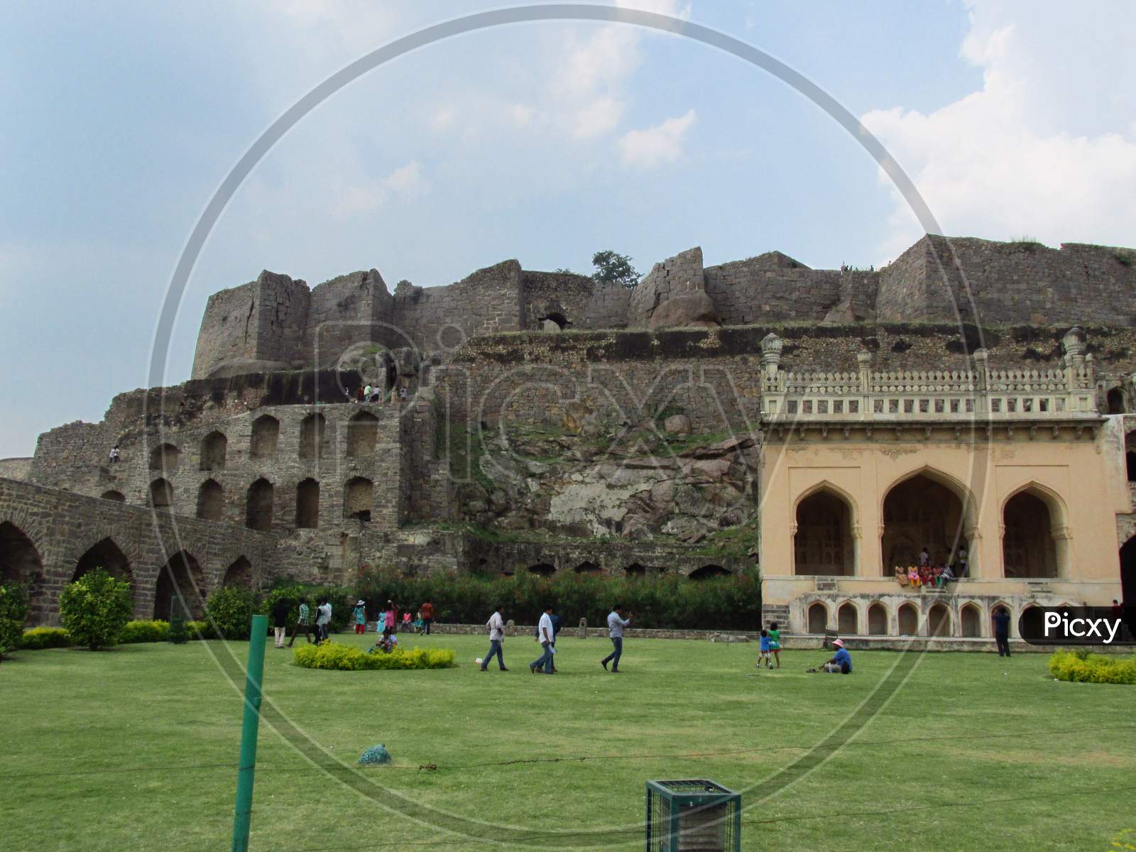 A beautiful view of Golconda fort , India
