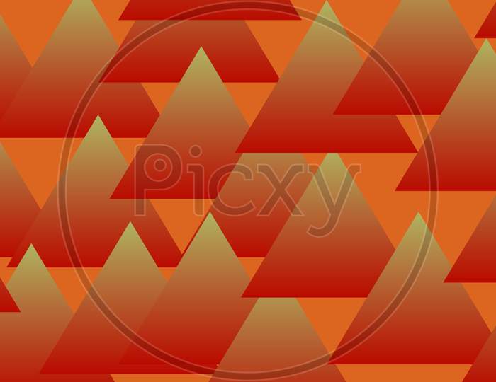 Tringle Shade Abstract Or Illustration For Video Background