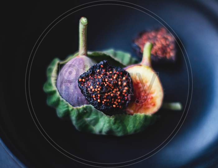 Fig or Anjeer in a bowl