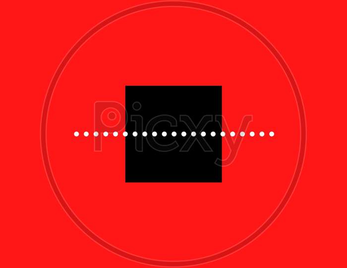 Square Line Abstract Or Illustration For Video Background