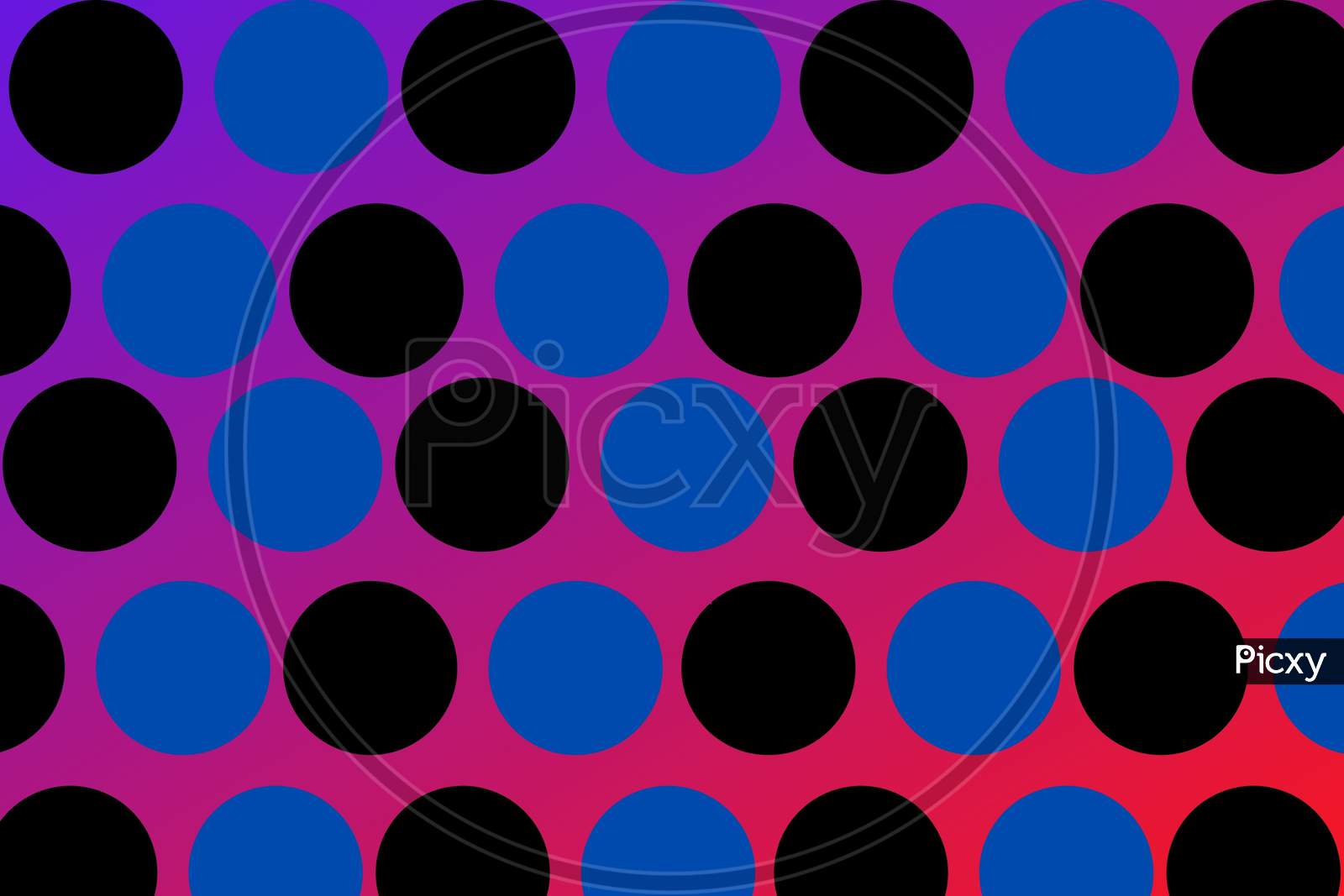 Circle Dark Abstract Or Illustration For Video Background