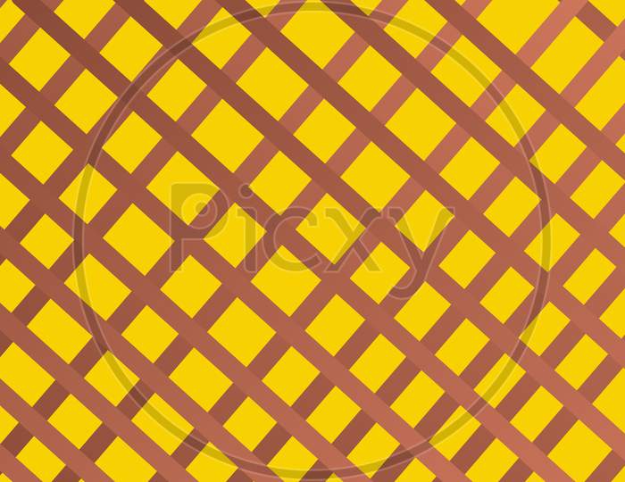 Yellow Stripe Abstract Or Illustration For Video Background