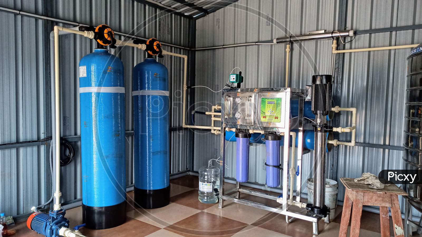 SMAAT RO Purified Drinking Water Plant At Addakal Mahabubnagar Telangana India