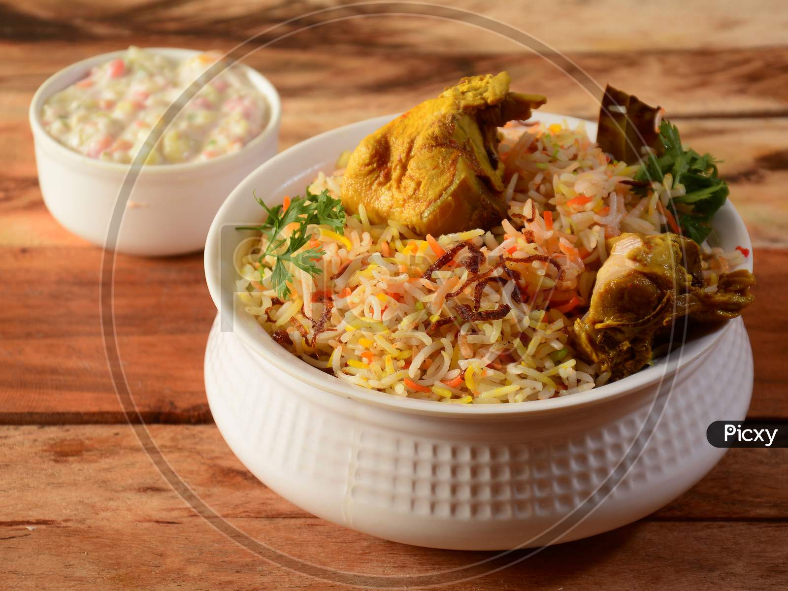 Biryani di pollo a Hyderabadi