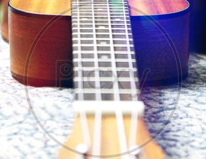 Music instrument close-up shot