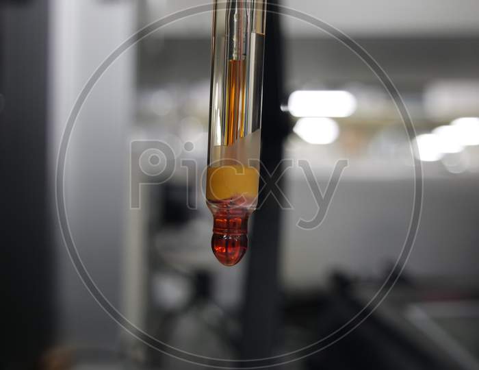 Close-Up View Of Ph Meter, A Device For Measuring Ph N A Chemical Laboratory