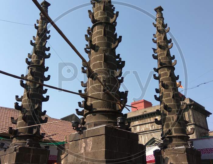 Deepa Stambh, Mahalakshmi temple, Kolhapur