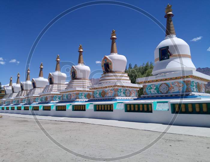 Buddhist Stupa, Ladakh