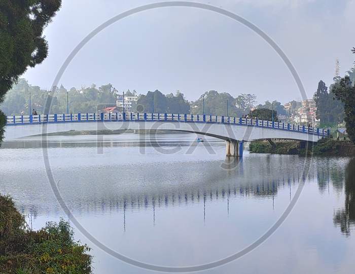 Bridge on the Mirik lake