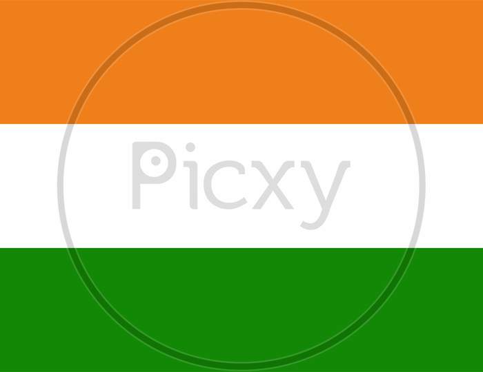 Orange and green pattern background, indian flag