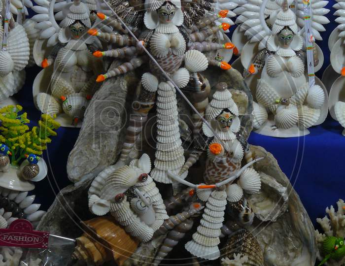 Oyster Shell Devi Durga