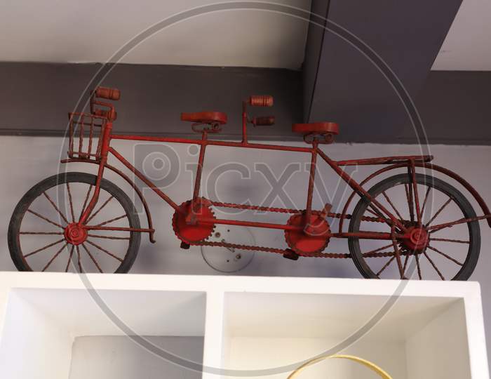 Bicycle show piece