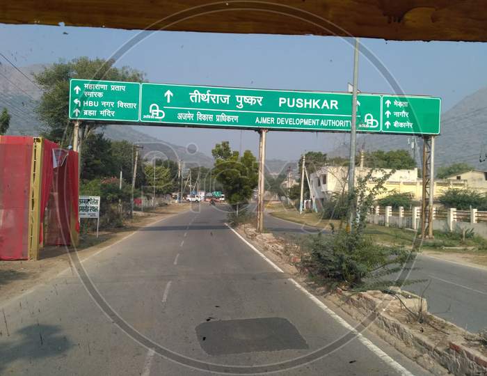 Way to Pushkar