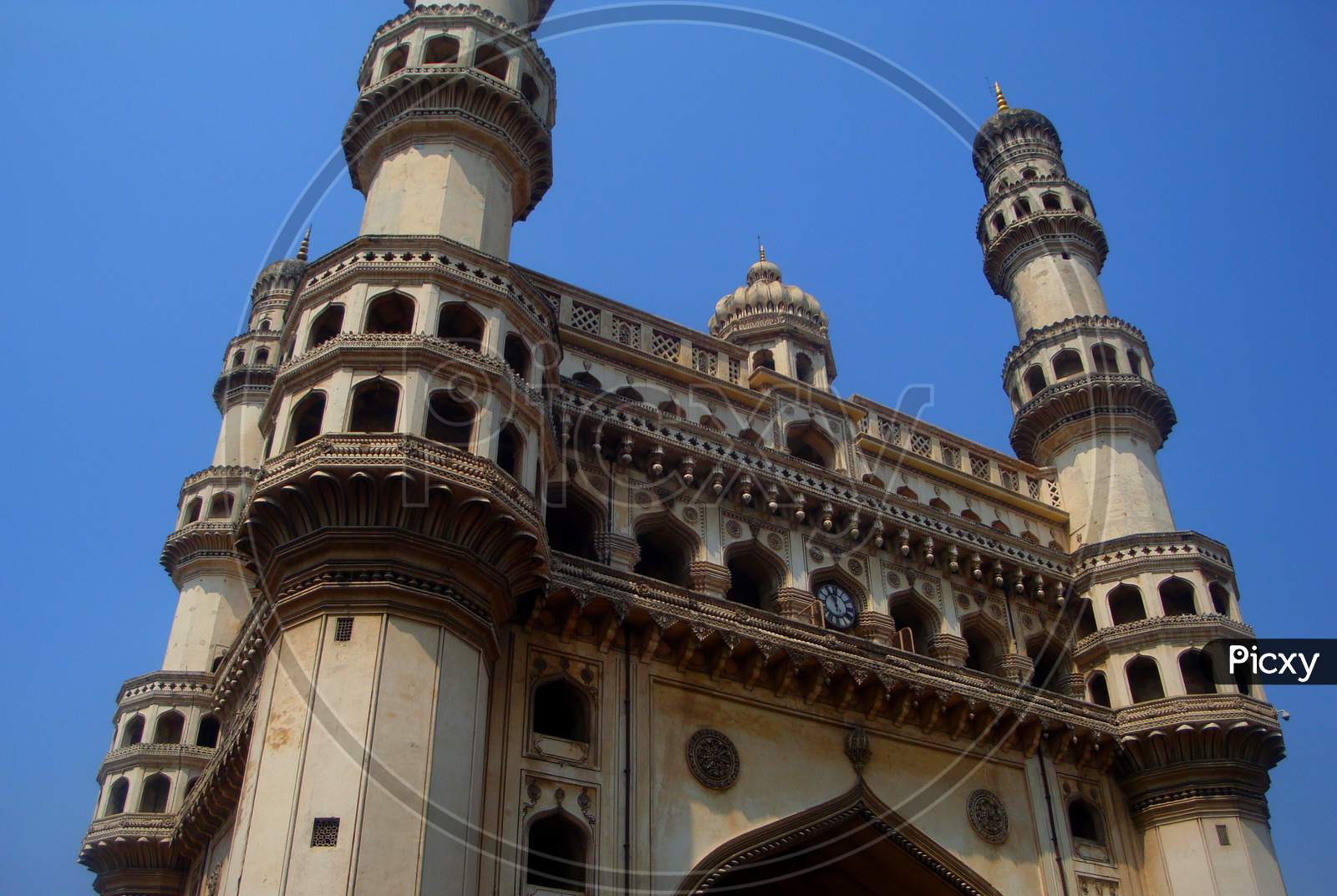 Charminar Is A Monument And Mosque Located In Hyderabad, Telangana, India.
