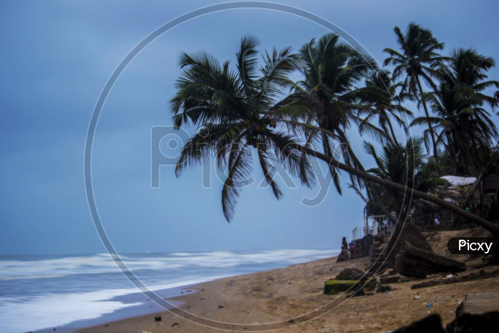 picturesque beach in Goa