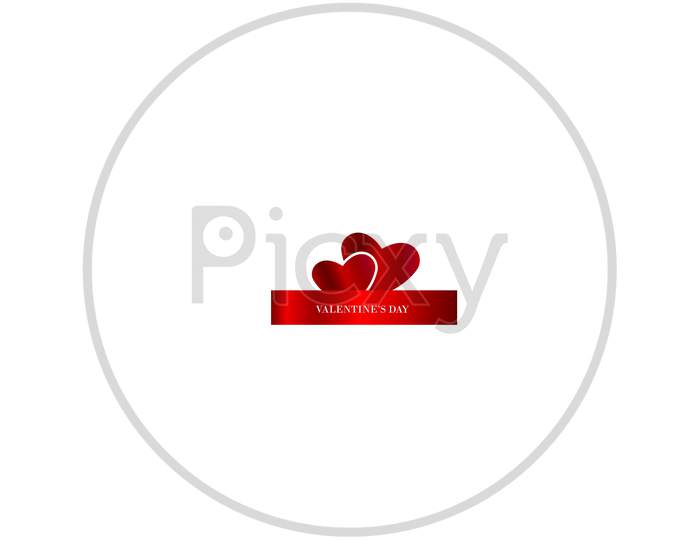 A 3d illustration image of valentine day and decoration items.