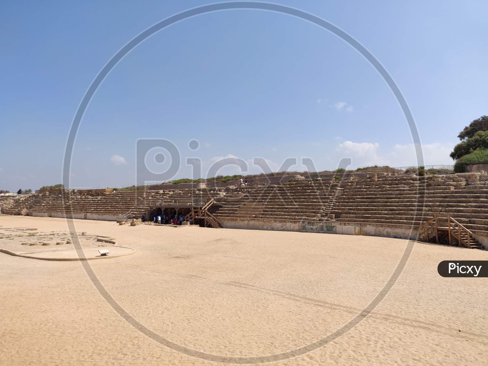 The Ancient Roman Stadium of Caesarea is one of Israel’s wonders
