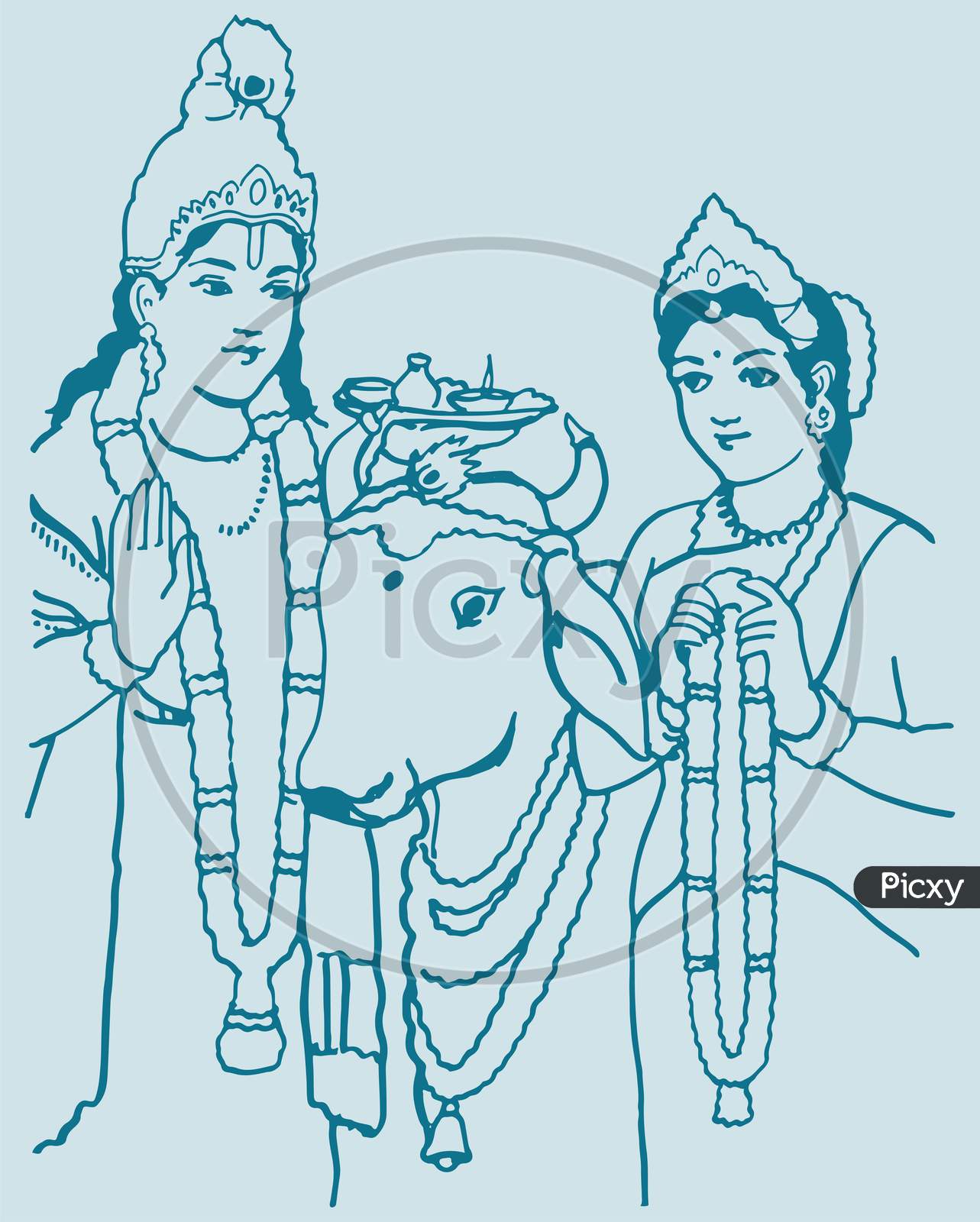 Bal krishna on cow  Bal krishna Sketches Bal
