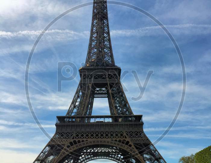 Eiffel tower in Paris in France 5.5.2016