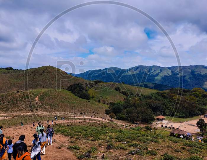 High Hill View Karnataka tourism