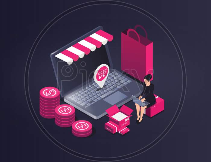 E-Commerce - Online Commerce - Online Shopping