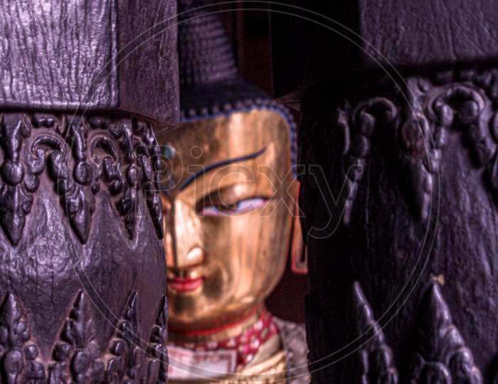 Buddha Statue -Dipankhar buddha with various Facial Expression