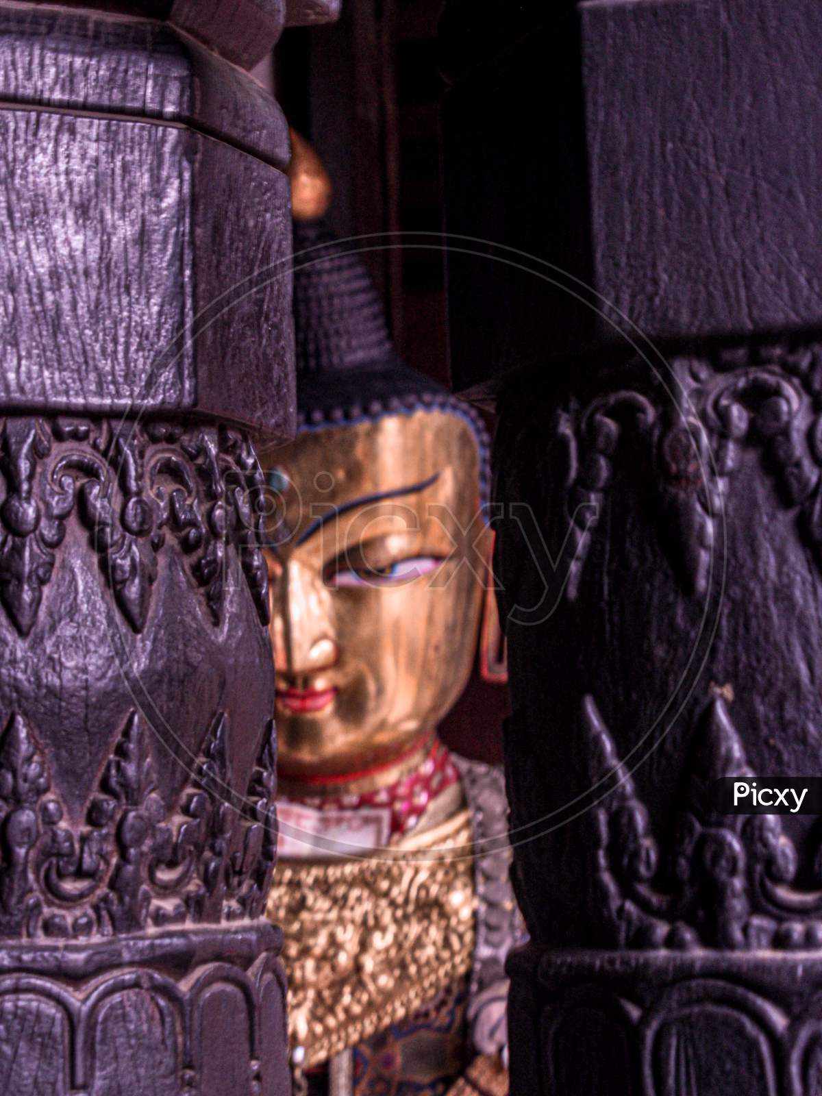 Buddha Statue -Dipankhar buddha with various Facial Expression