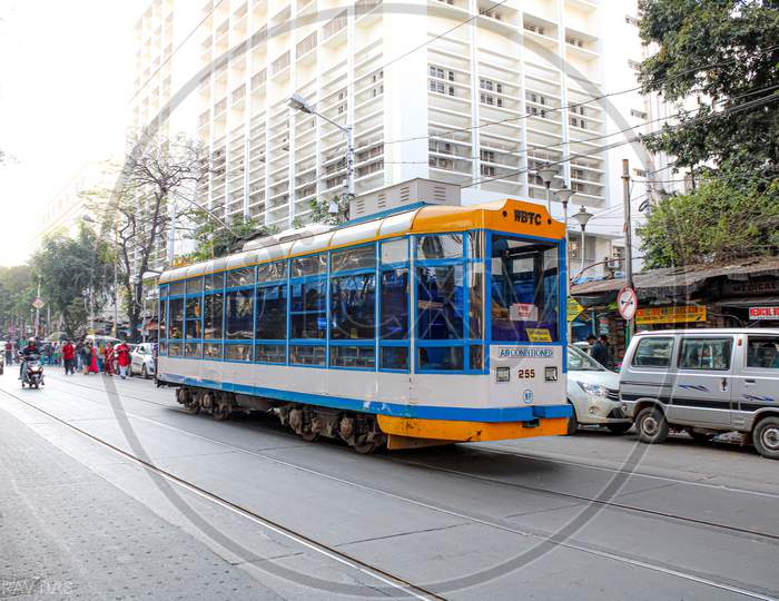 The famous Kolkata Tram