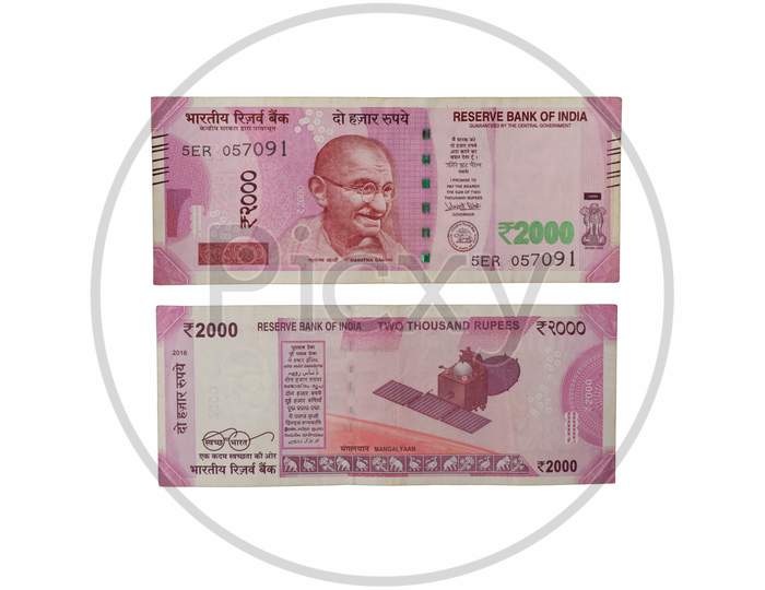 Indian Currency Note in perfect condition and no crease in between the note