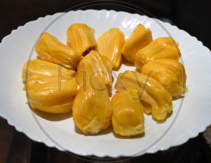 Delicious yellow jack fruit