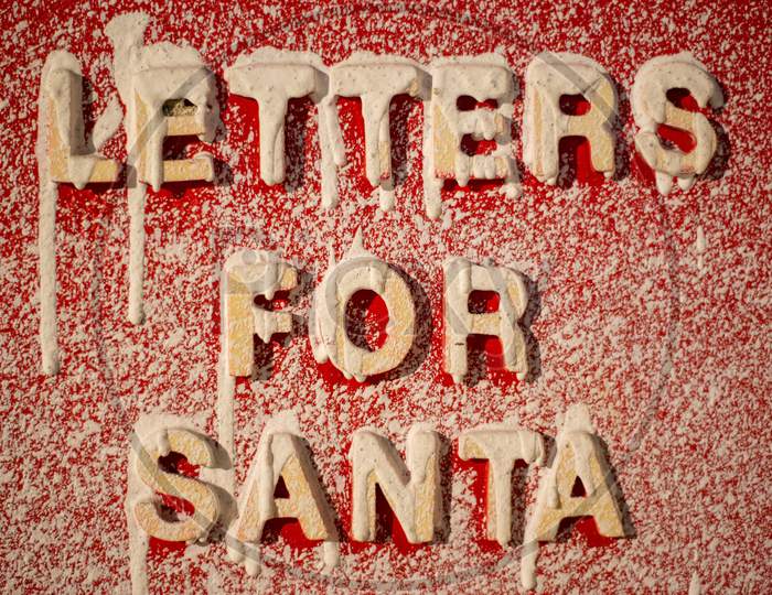 Letters For Santa Claus Post Box.