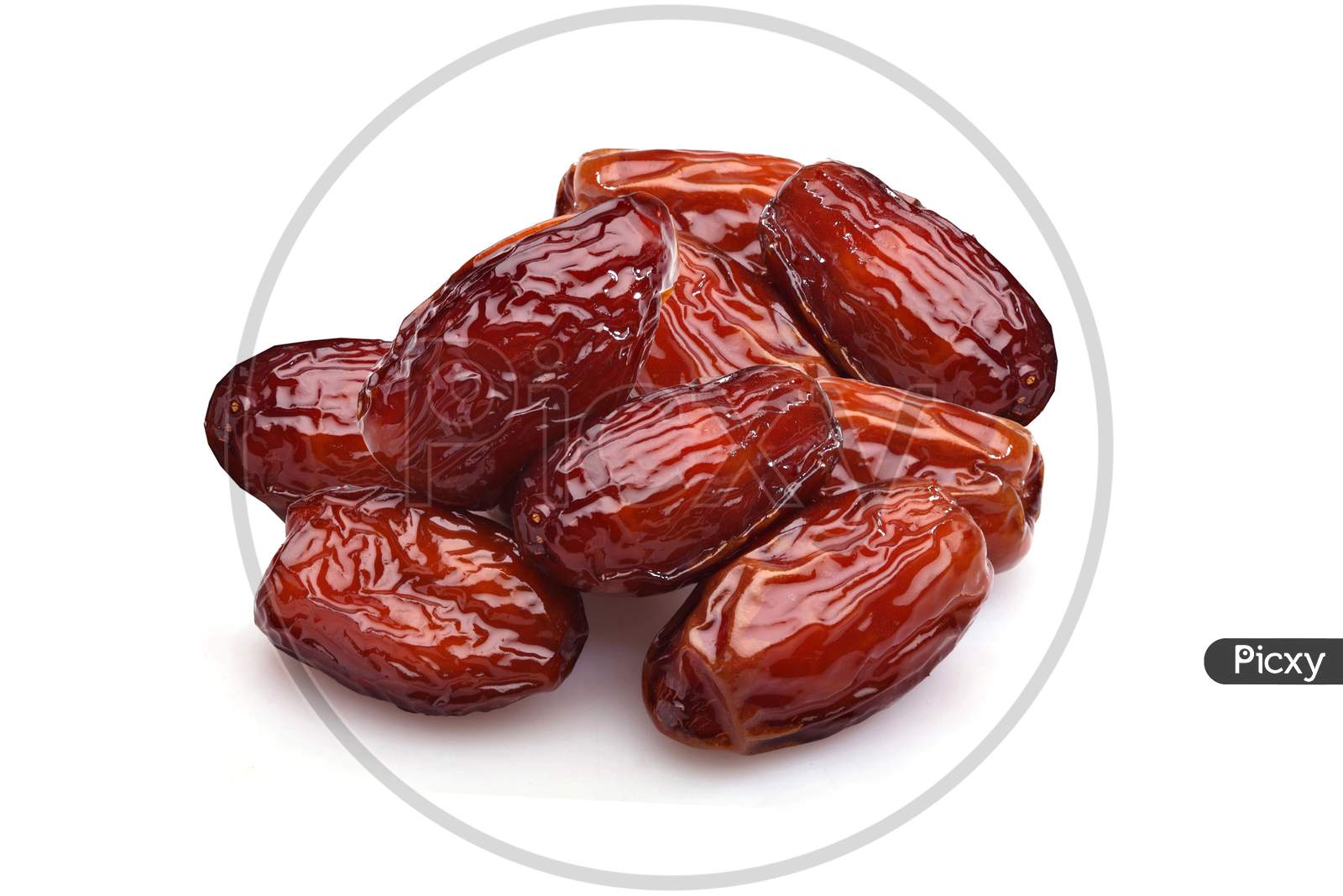 date palm fruit clipart isolated