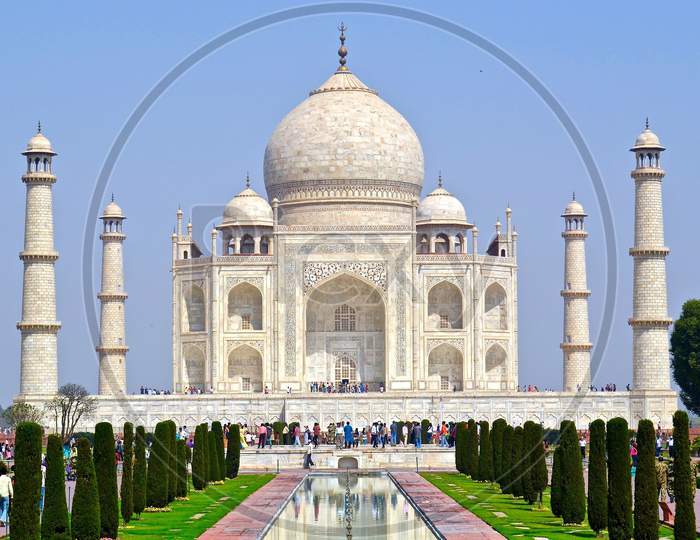 Taj mahal, India's best place.