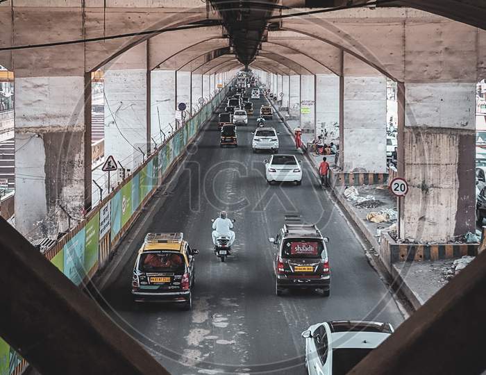 Busy roads in mumbai