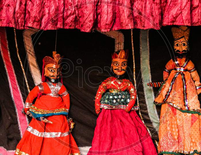 Kathputli show at Jaipur.